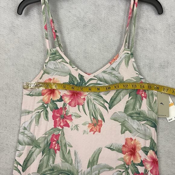 Tommy Bahama Womens Short Night Gown Small Floral Sleep Dress Sleepwear NEW - Picture 5 of 10